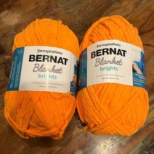 Two New Skeins of Bernat Blanket Yarn